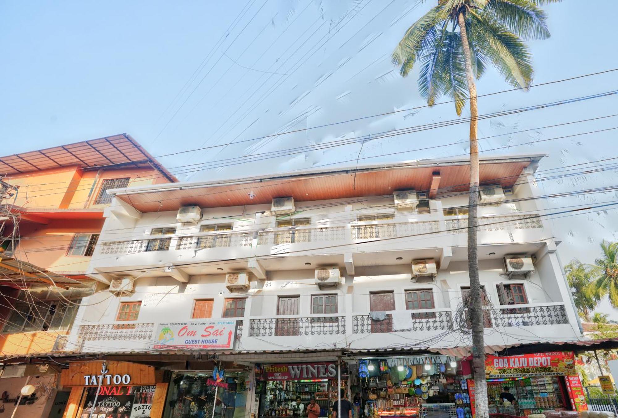 Om Sai Guest House Calangute Exterior photo